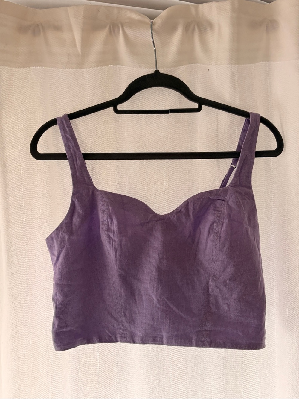 Lavender Cropped Top